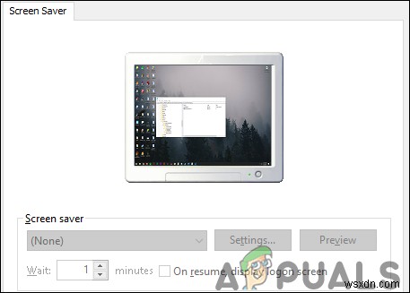 Windows 10에서 표준 사용자의 화면 보호기를 비활성화하는 방법