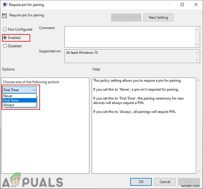 Windows 10  이 PC로 투사  기능에서 페어링 PIN 요구 설정을 켜거나 끄는 방법