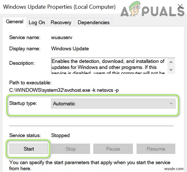 [해결됨] Windows Update 오류: 업데이트 서비스 중 하나가 제대로 실행되지 않음