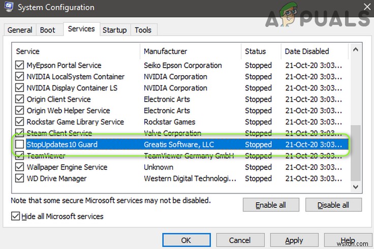 [해결됨] Windows Update 오류: 업데이트 서비스 중 하나가 제대로 실행되지 않음