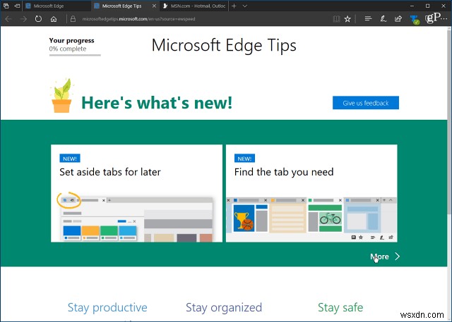 Microsoft Edge Chromium 첫 실행 화면(First Run Experience) 비활성화하는 방법