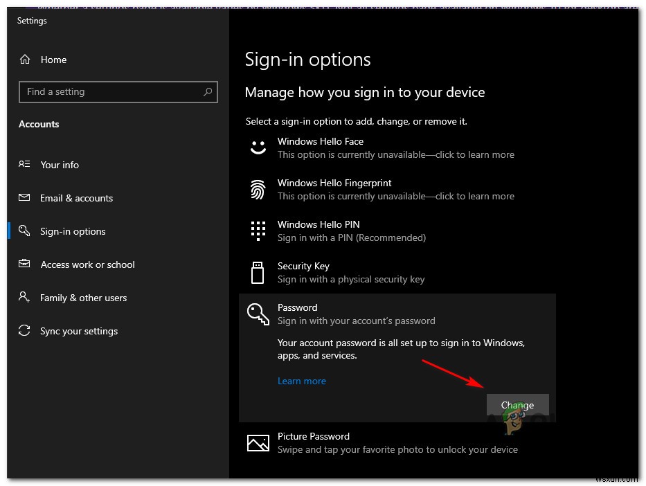 Microsoft 계정 암호 재설정 시  시스템 오류 8646  해결 방법
