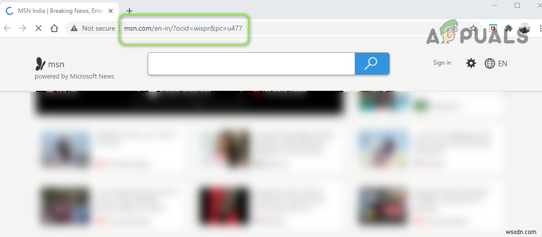 웹 브라우저가 자동으로 MSN 페이지를 계속 열 때 해결하는 방법