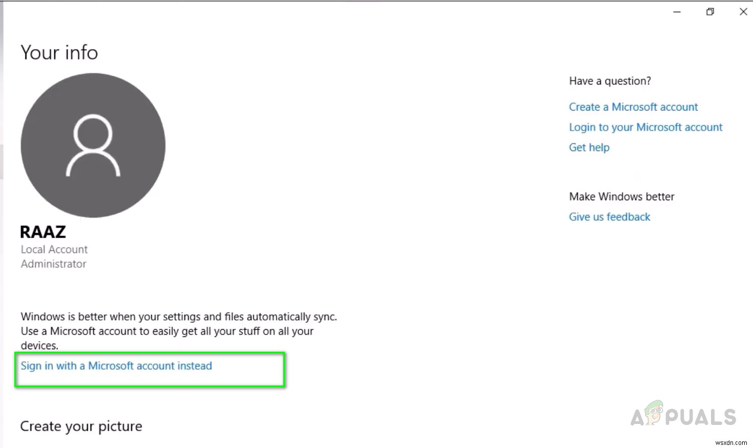 Windows에서 기본 Microsoft 계정을 변경하는 방법