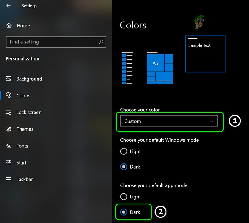Windows 화면 키보드·터치 키보드가 검은색에서 흰색으로 바뀌는 문제 해결 방법