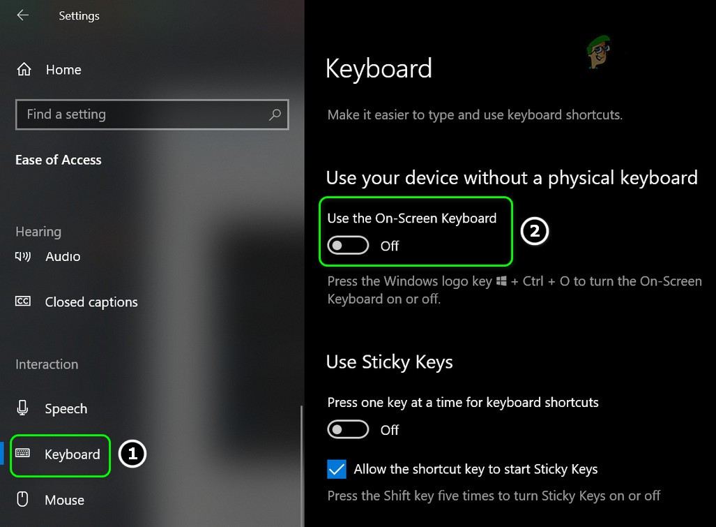 Windows 화면 키보드·터치 키보드가 검은색에서 흰색으로 바뀌는 문제 해결 방법