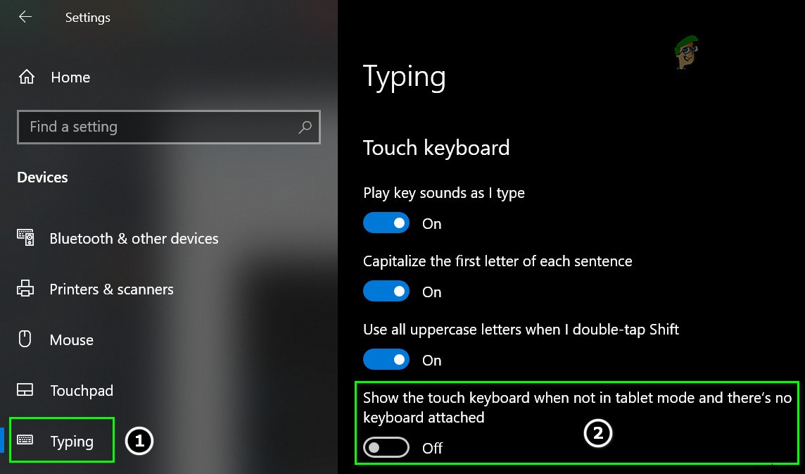 Windows 화면 키보드·터치 키보드가 검은색에서 흰색으로 바뀌는 문제 해결 방법