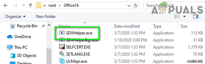 Microsoft Office SDX Helper 백그라운드 높은 CPU 사용량 문제 해결 방법