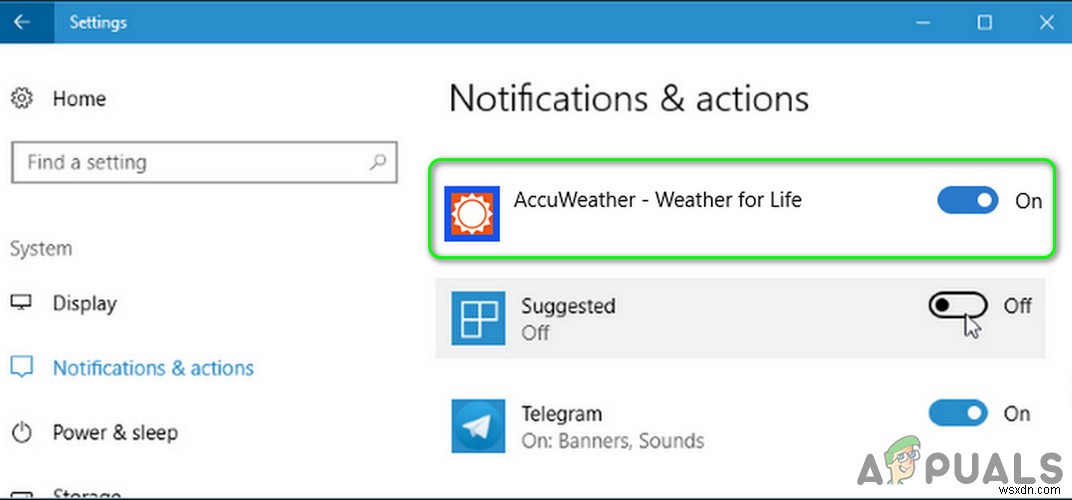 PC 화면에 계속 뜨는 AccuWeather 알림 상자 없애는 방법