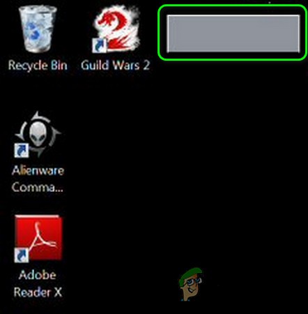 Windows 10 화면 오른쪽 상단에 나타나는 회색 상자 없애는 방법 완벽 정리