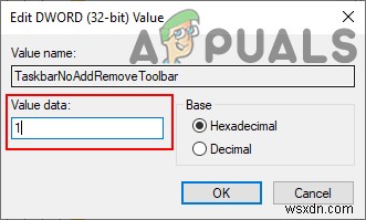 Windows 10에서 사용자가 작업 표시줄 도구 모음을 추가·제거하지 못하도록 차단하는 방법