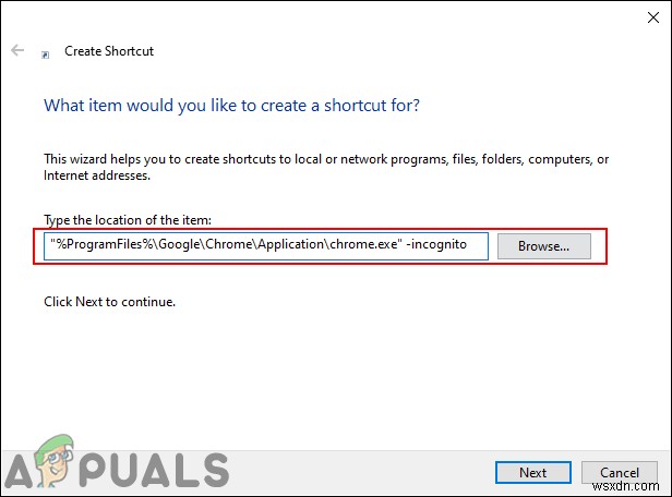 Windows에서 Chrome 시크릿 모드 바로 가기 만드는 방법