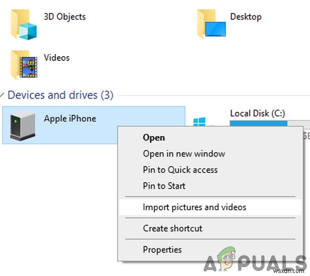 [해결] Windows 사진 앱에서 iPhone 사진 가져오기 실패  문제가 발생했습니다  오류 수정 방법