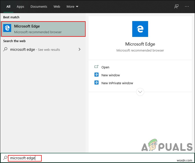 Microsoft Edge에서 주소 표시줄 드롭다운 목록 제안을 비활성화하는 방법