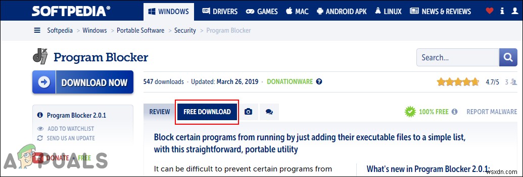 Windows에서 사용자가 지정된 응용 프로그램을 실행하지 못하도록 차단하는 방법