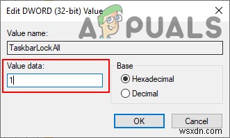 Windows 10에서 작업 표시줄 설정을 비활성화하는 방법