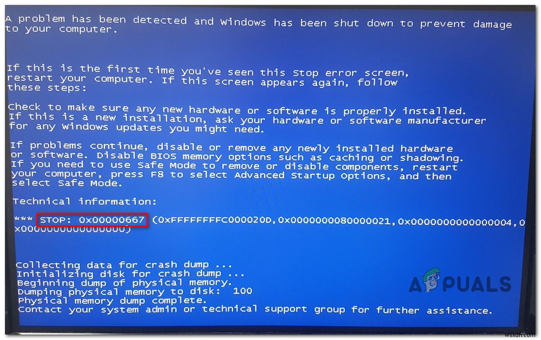 Windows 중지 오류 코드 0x00000667 해결 방법 완벽 가이드