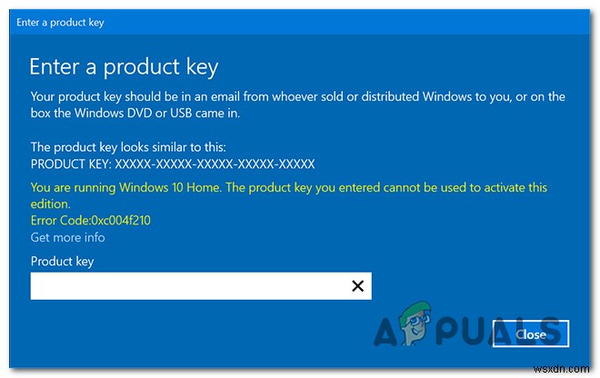 Windows 10 정품 인증 오류 0xc004f210 해결 방법 완벽 가이드