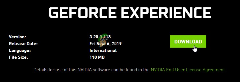 GeForce Experience(지포스 익스피리언스)  HRESULT E_FAIL  오류 해결 방법