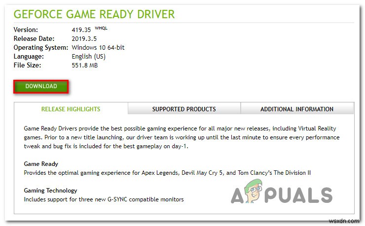 GeForce Experience(지포스 익스피리언스)  HRESULT E_FAIL  오류 해결 방법