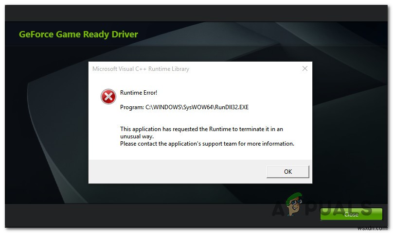 GeForce Experience  C++ 런타임 오류  완벽 해결 가이드