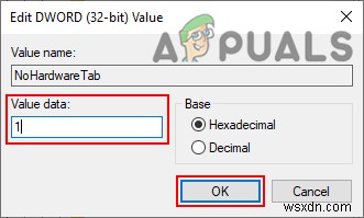 Windows 속성 창에서 하드웨어 탭 비활성화하는 방법
