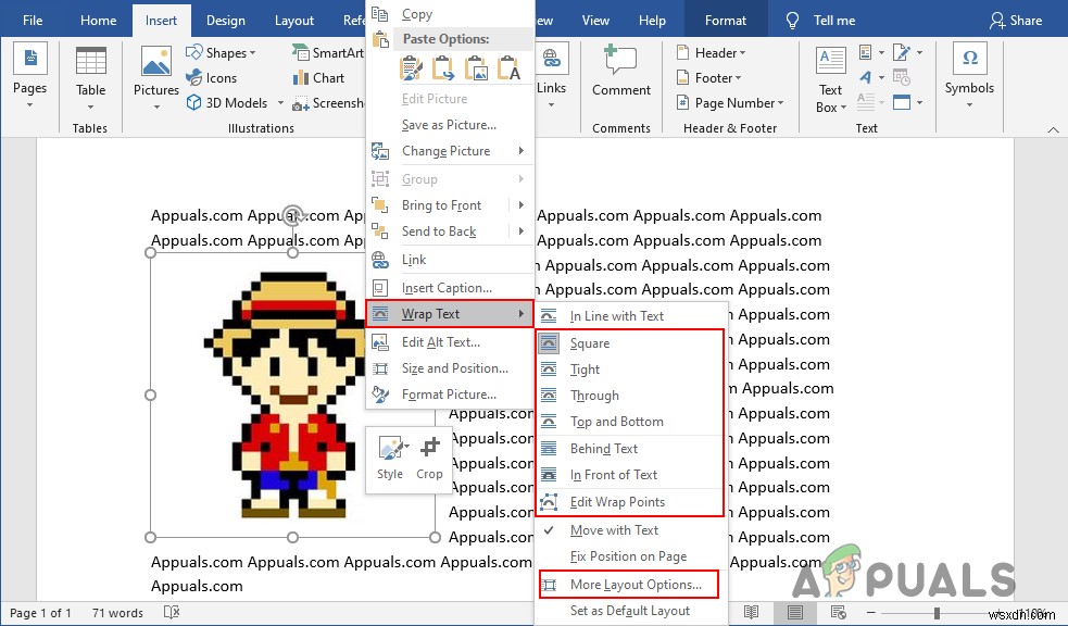 Microsoft Word에서 이미지 주위로 텍스트 감싸는 방법 완벽 정리