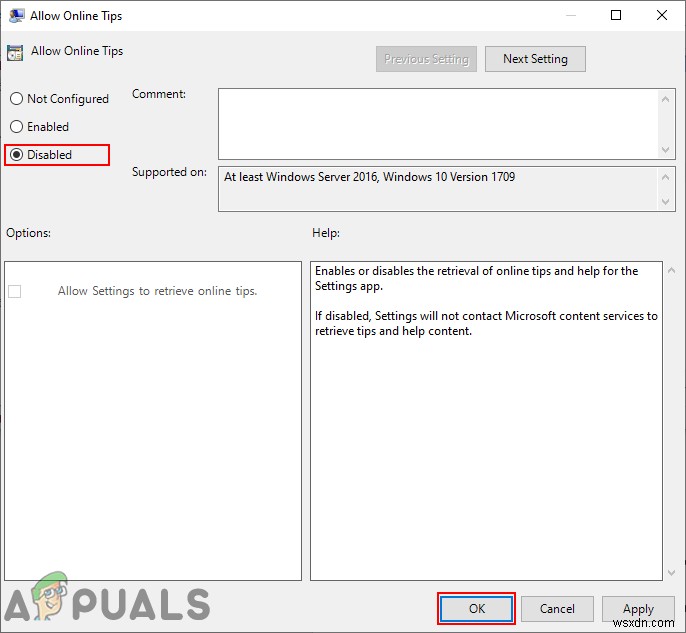 Windows 설정 앱에서 온라인 팁 끄는 방법 총정리