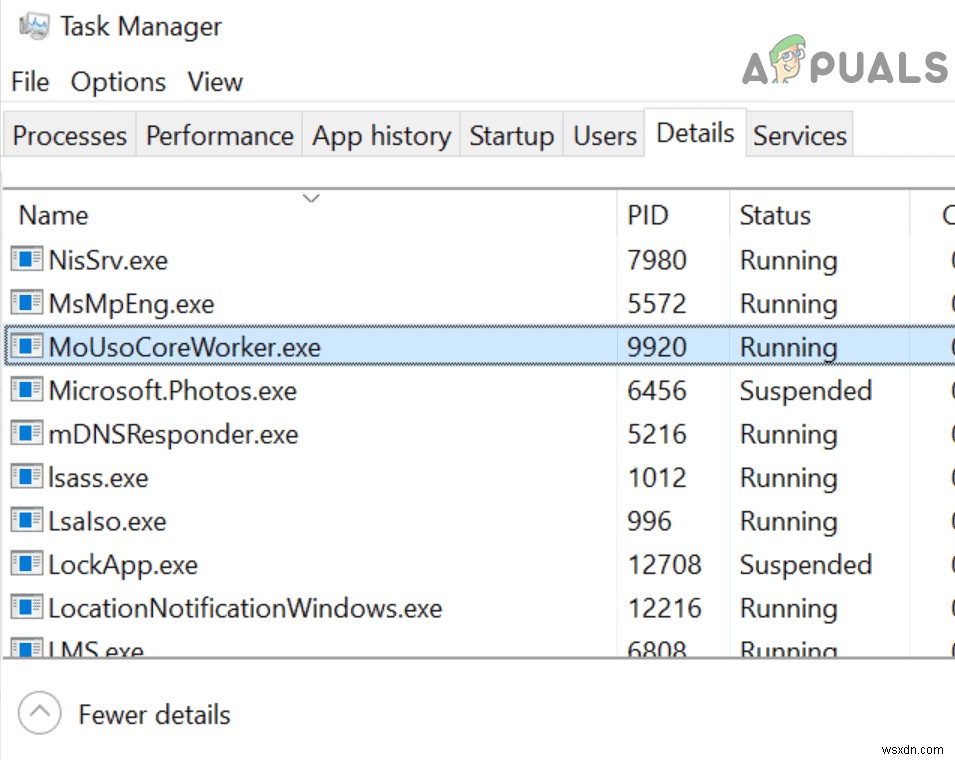해결 방법: MoUSO Core Worker Process(MoUsoCoreWorker.exe)가 컴퓨터를 절전 모드에서 계속 깨우는 문제