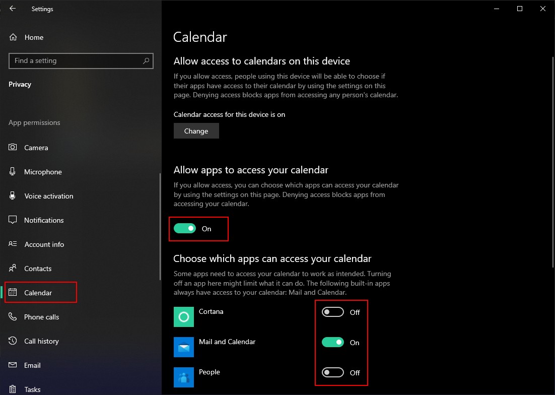 Windows 10에서 앱의 캘린더 접근을 차단하는 3가지 방법