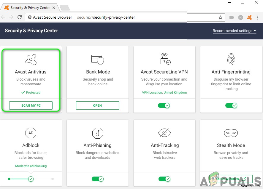 Avast 뱅크 모드가 작동하지 않을 때 해결하는 9가지 방법