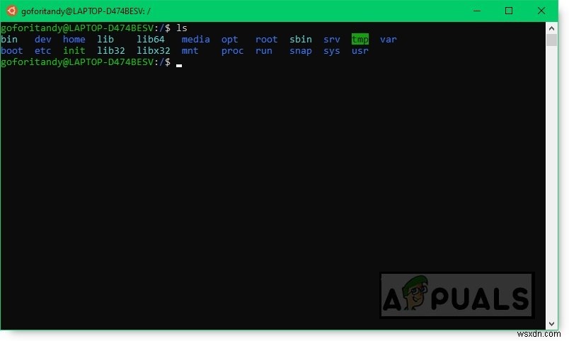 Windows 10에서 Linux bash 스크립트로 지저분한 데스크톱 자동 정리하기