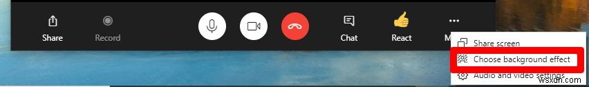 스카이프(Skype) 화상 통화에서 배경 흐리게 설정하는 방법