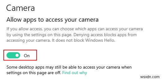 Windows 10에서 앱의 카메라 접근을 차단하는 방법 총정리