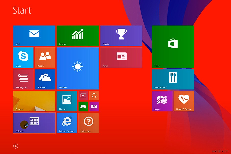 Windows Server 2012 R2에서 배경 및 강조 색상을 지정하고 고정하는 방법