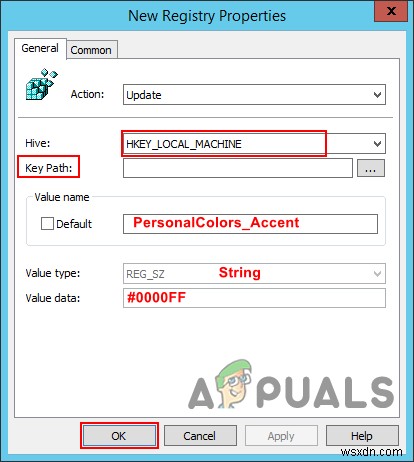 Windows Server 2012 R2에서 배경 및 강조 색상을 지정하고 고정하는 방법