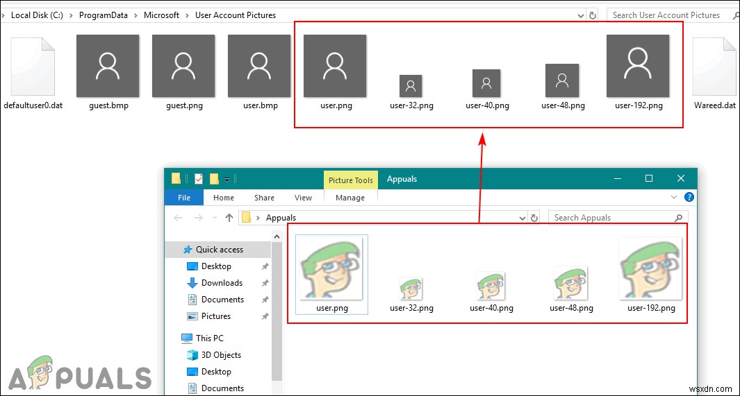 Windows 10에서 모든 사용자 계정에 기본 계정 사진을 설정하는 방법