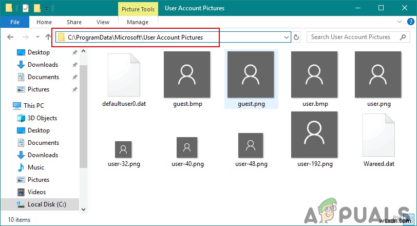 Windows 10에서 모든 사용자 계정에 기본 계정 사진을 설정하는 방법