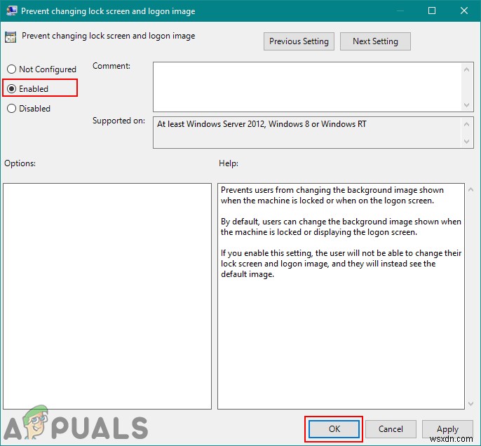Windows 10에서 사용자가 잠금 화면 및 로그온 이미지를 변경하지 못하도록 차단하는 방법