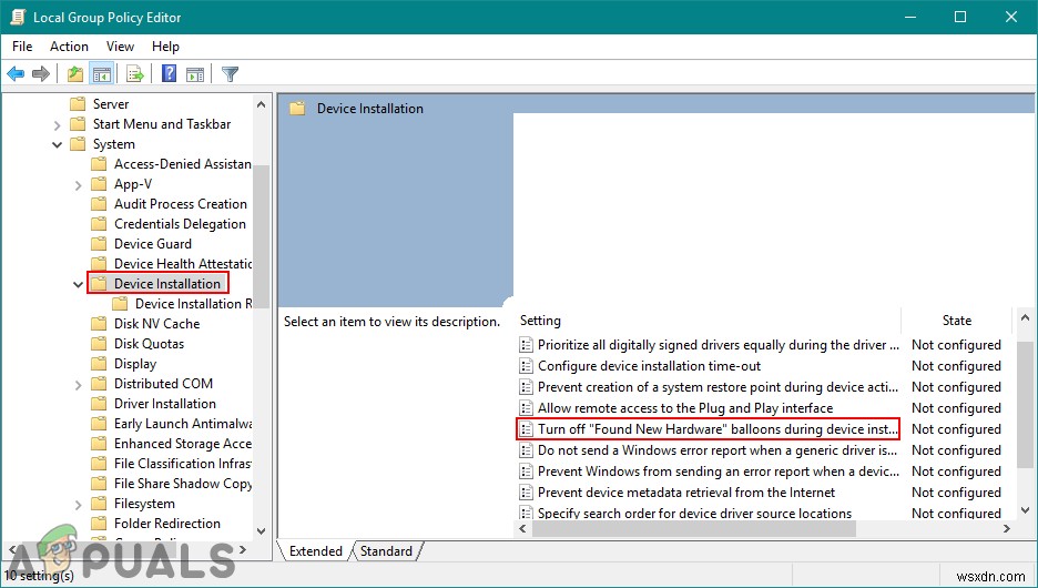 Windows 10에서  새 하드웨어 발견  메시지 비활성화하는 완벽 가이드
