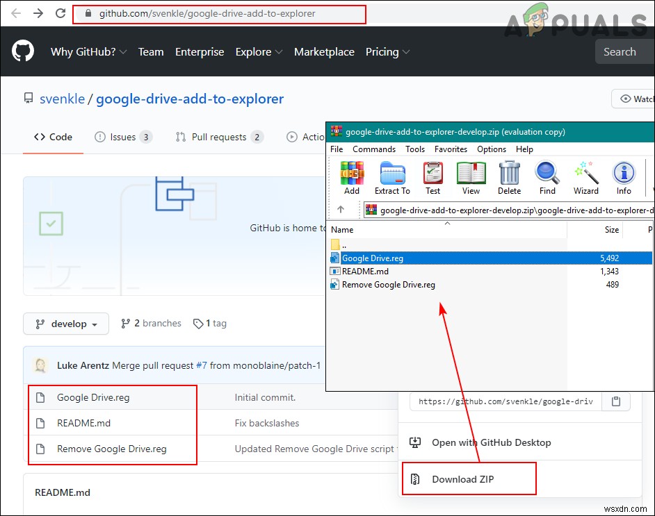 Windows 탐색기 사이드바에 Google 드라이브 추가하는 방법