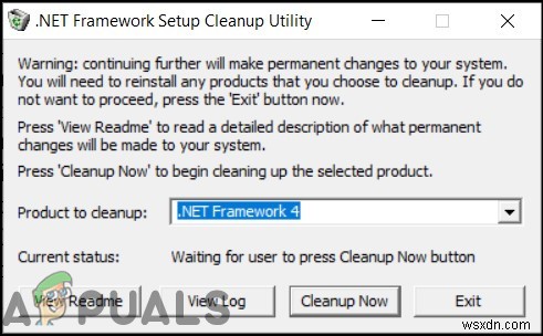 CLR 오류 80004005 프로그램이 이제 종료됩니다 해결 방법