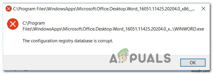 [해결 방법]  구성 레지스트리 데이터베이스가 손상되었습니다  오류 수정하기