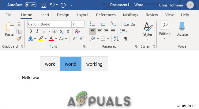 Windows 10에서 키보드 텍스트 예측 기능 켜고 끄는 방법