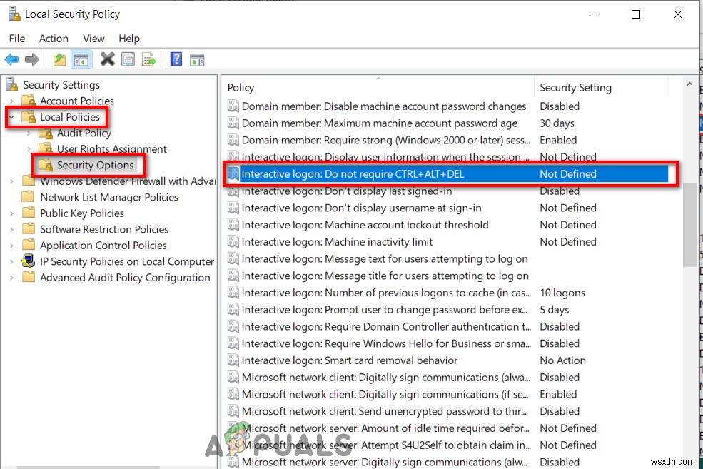 Windows 10 보안 로그인(Secure Sign-in) 활성화 및 비활성화 방법