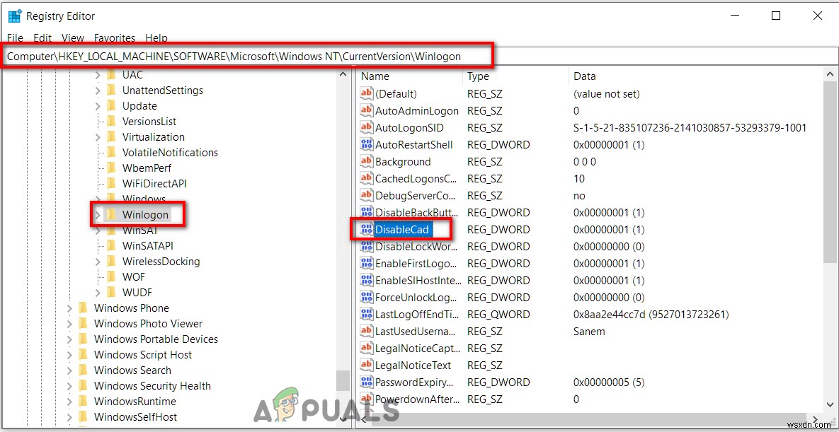 Windows 10 보안 로그인(Secure Sign-in) 활성화 및 비활성화 방법
