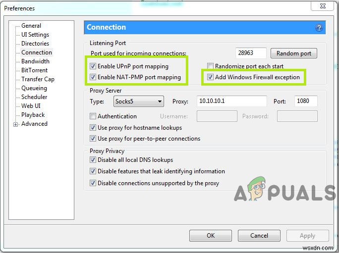 uTorrent 피어에 연결하는 중 멈춤 오류 해결 방법 5가지