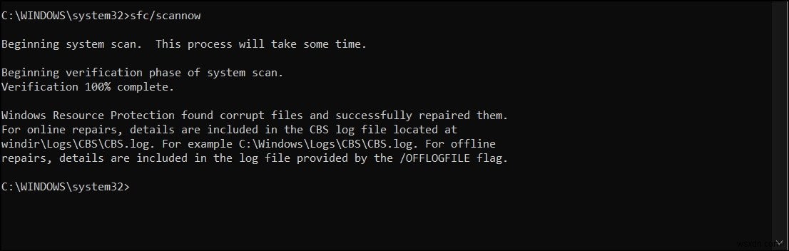 수정 방법: 스크립트 파일 C:\Windows\system32\Maintenance.vbs 를 찾을 수 없음 오류
