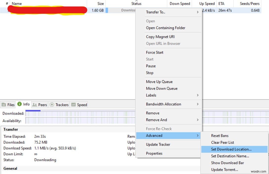 uTorrent 작업에서 파일 누락 오류 해결 방법 총정리