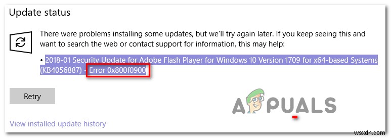 Windows 업데이트 오류 0x800f0900 완벽 해결 가이드